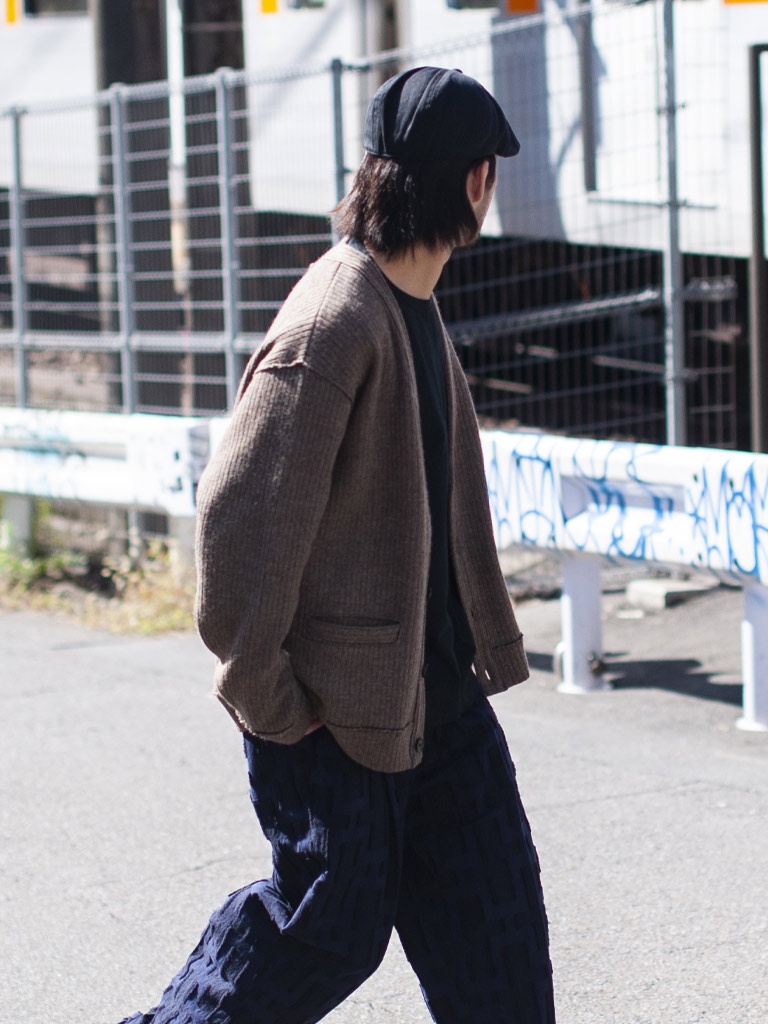 リサイクルドウール カーディガン ユニセックス