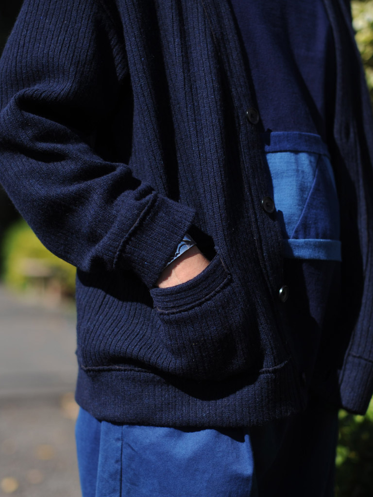 リサイクルドウール カーディガン ユニセックス