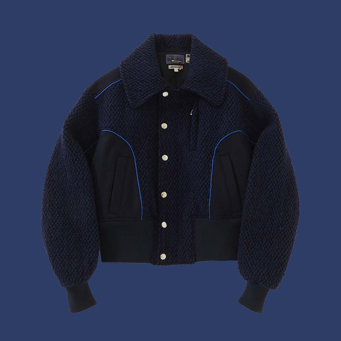 ポップコーン パイピングブルゾン ウイメンズ