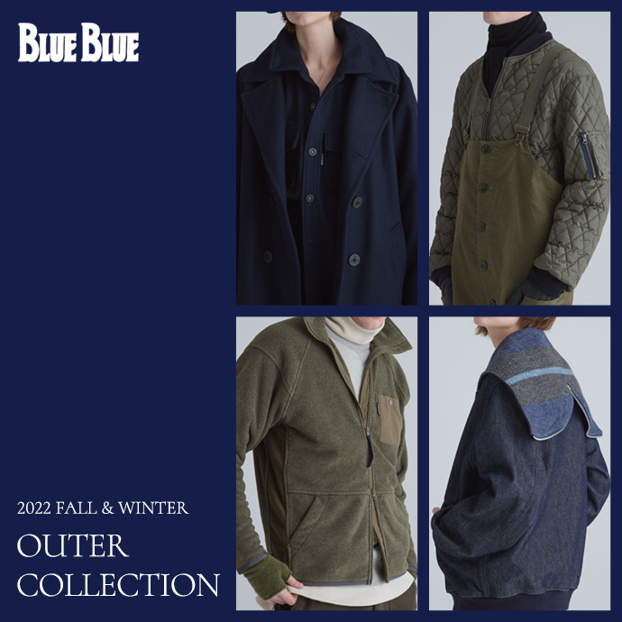 BLUE BLUE 2022 FALL WINTER OUTER