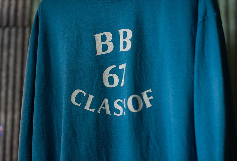 SOUTHERN MFG CO. BLUE BLUE/CLASS OF 67 LONG SLEEVE T-SHIRT