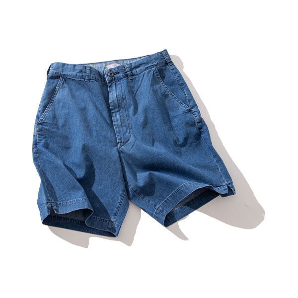 PA0112 セルビッチライトデニム フェードデッキパンツ | BLUE BLUE | ブルーブルー