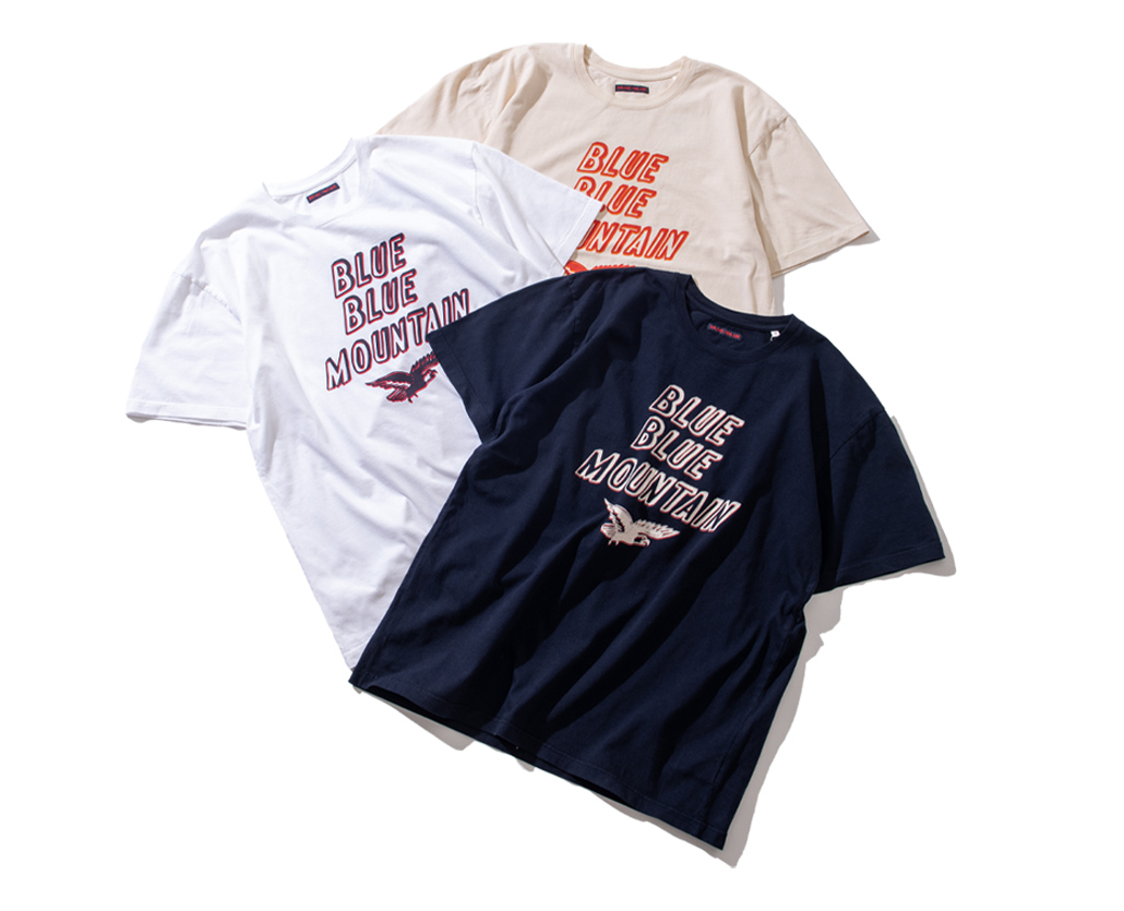 BLUE BLUE MOUTAIN ショートスリーブTシャツ | BLUE BLUE | ブルーブルー