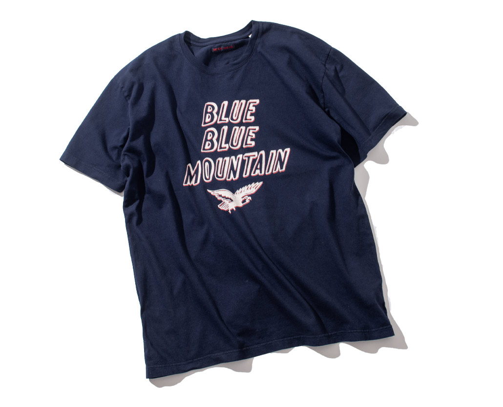BLUE BLUE MOUTAIN ショートスリーブTシャツ | BLUE BLUE | ブルーブルー