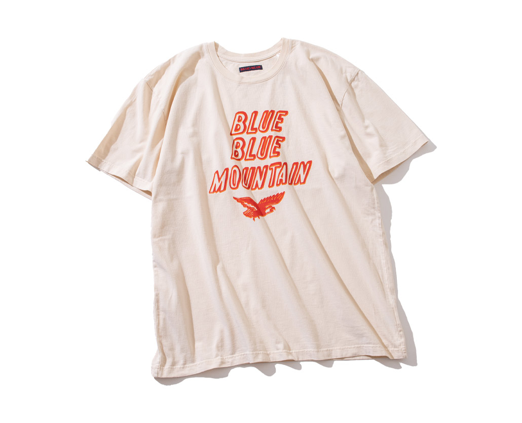 BLUE BLUE MOUTAIN ショートスリーブTシャツ | BLUE BLUE | ブルーブルー