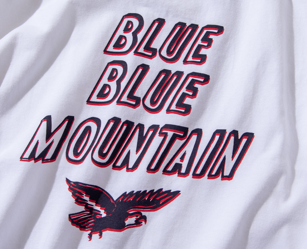BLUE BLUE MOUTAIN ショートスリーブTシャツ | BLUE BLUE | ブルーブルー