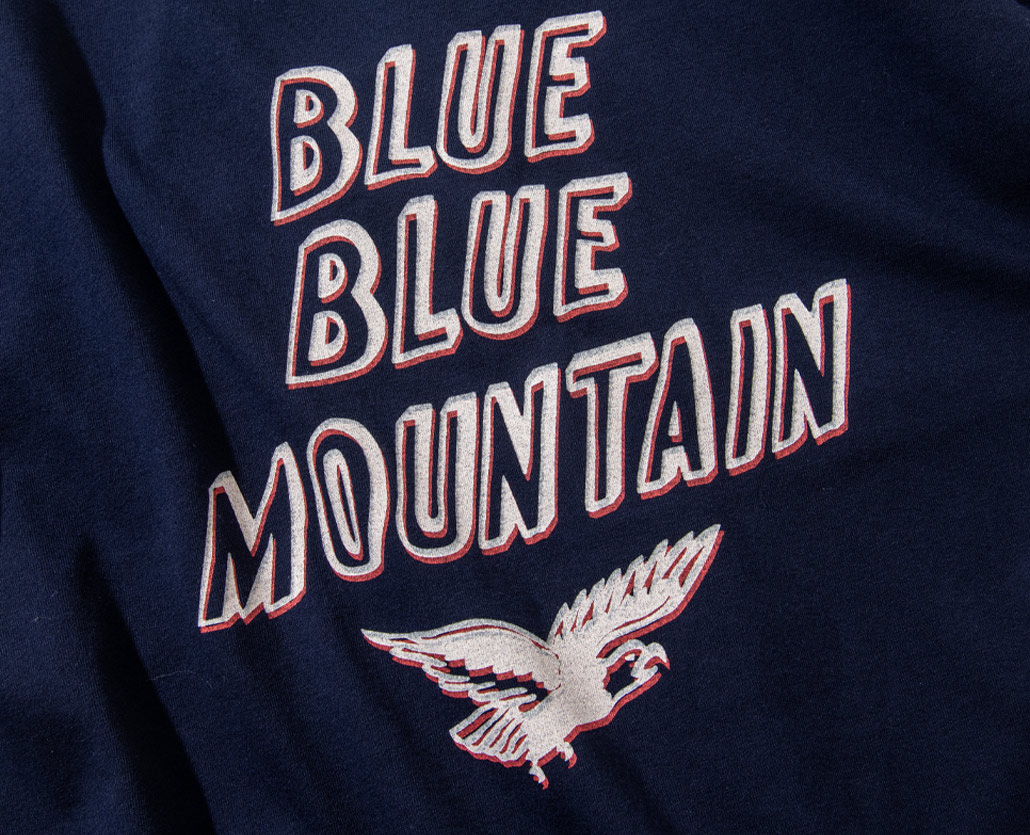 BLUE BLUE MOUTAIN ショートスリーブTシャツ | BLUE BLUE | ブルーブルー