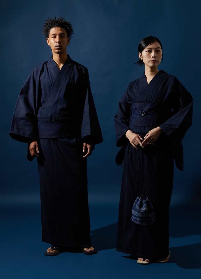BLUE BLUE JAPAN YUKATA FAIR