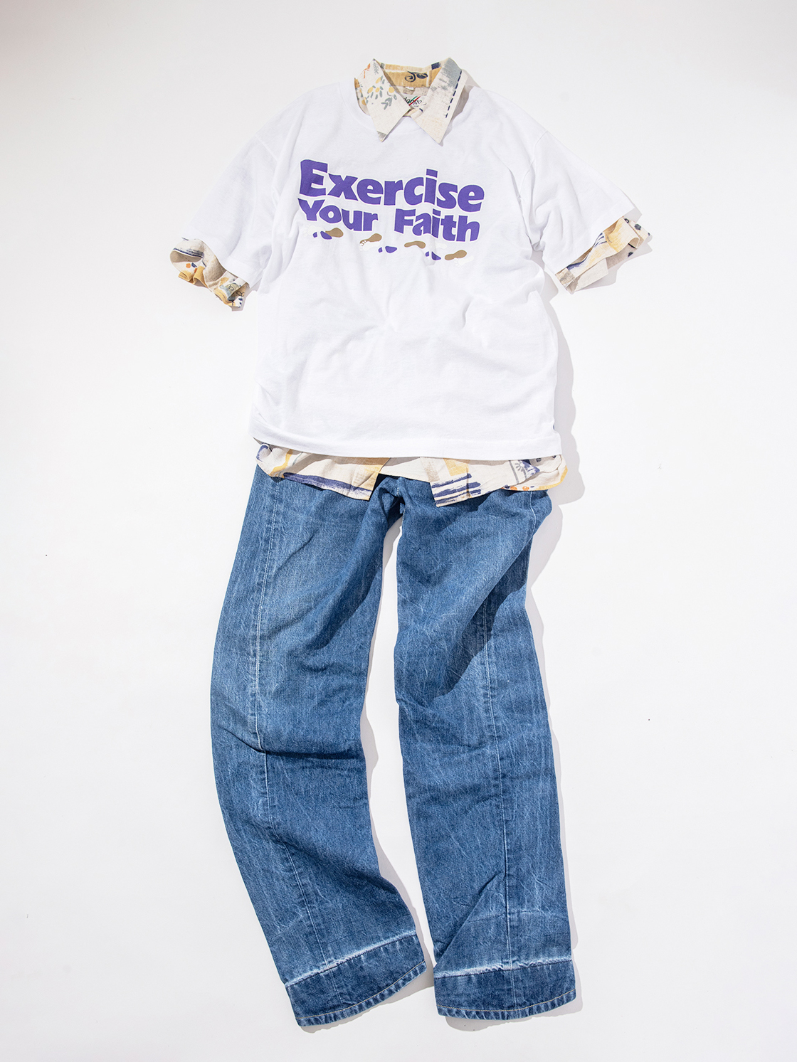 ハリウッドランチマーケット　ジャケット　スパンコール　ヴィンテージ　レア　希少 90s ハリウッドランチマーケット シングルステッチ tシャツ