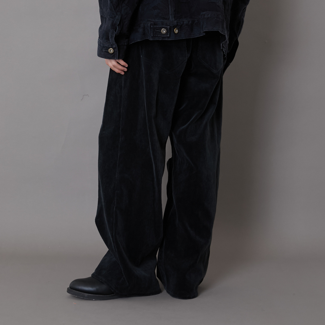 kozaburo コウザブロウ ワイドレッグジーンズ