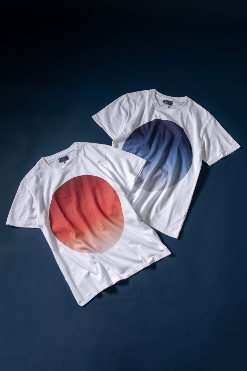 オオマルグラデーション ショートスリーブ Ｔシャツ