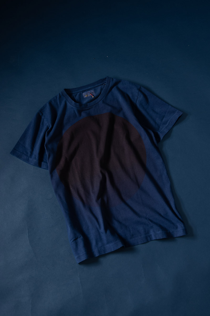 REWORK オオマルインディゴ ショートスリーブTシャツ