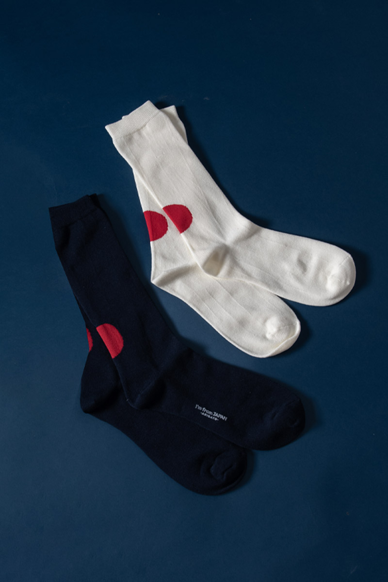 JAPAN FLAG バックスタイルソックス