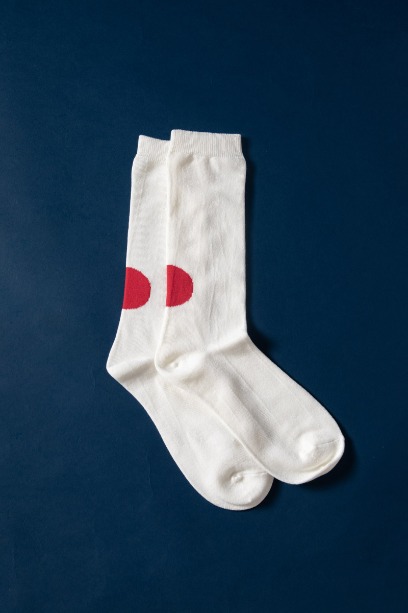 JAPAN FLAG バックスタイルソックス