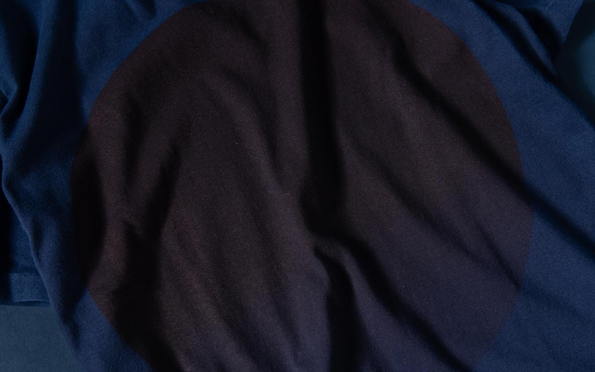 REWORK オオマルインディゴ ショートスリーブTシャツ