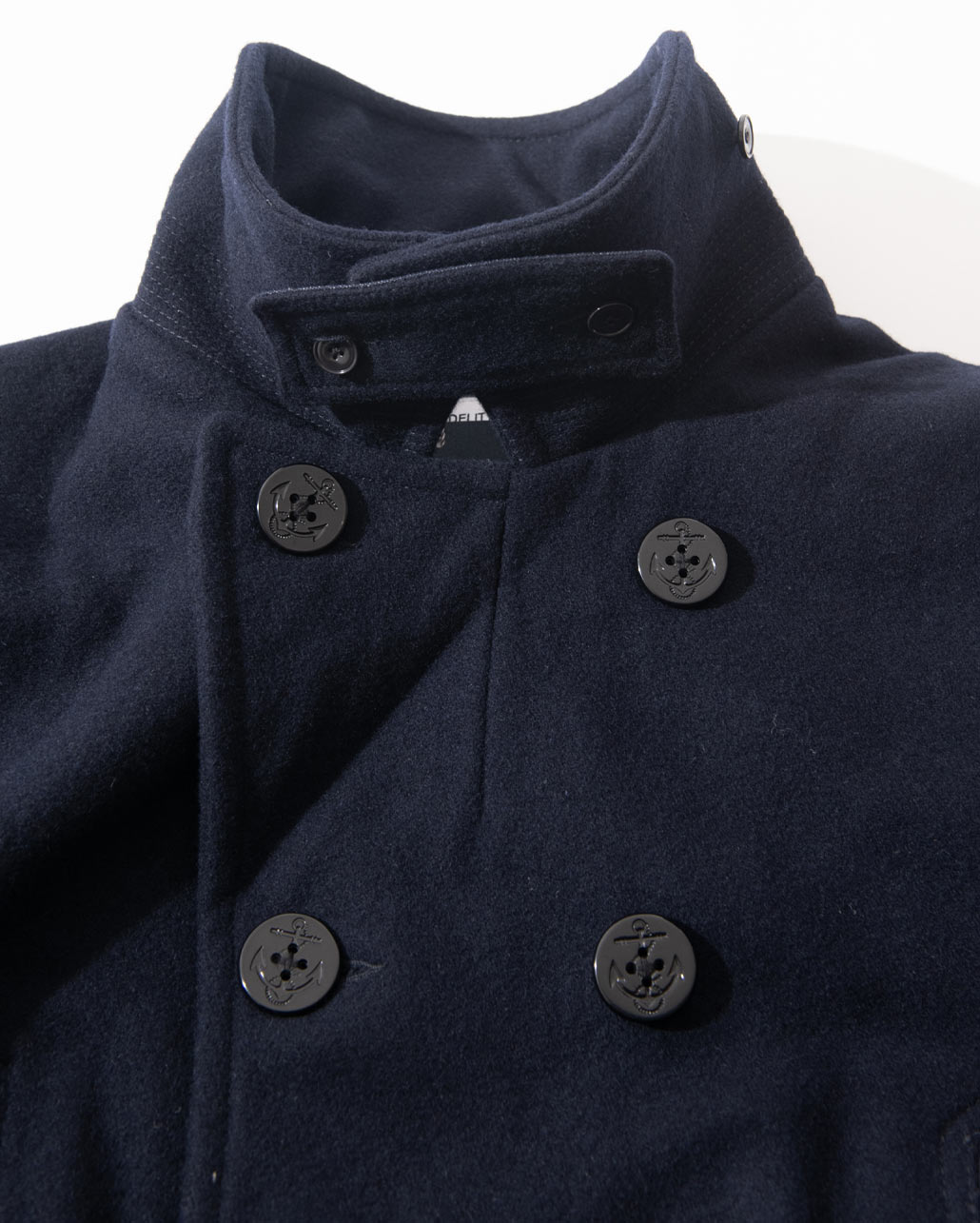 FIDELITY × BLUE BLUE 10BUTTON P-COAT　ディティール  | BLUE BLUE | ブルーブルー