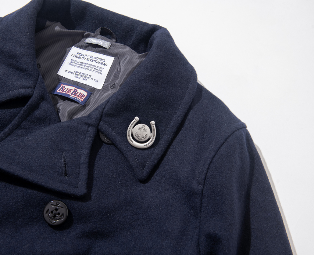 FIDELITY × BLUE BLUE 10BUTTON P-COAT　エクスクルーシブ | BLUE BLUE | ブルーブルー