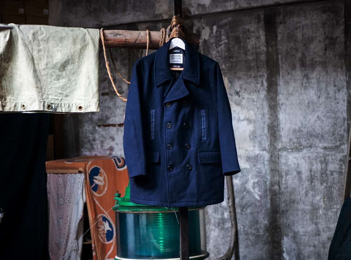 FIDELITY × BLUE BLUE 10BUTTON P-COAT PREORDER | BLUE BLUE | ブルーブルー