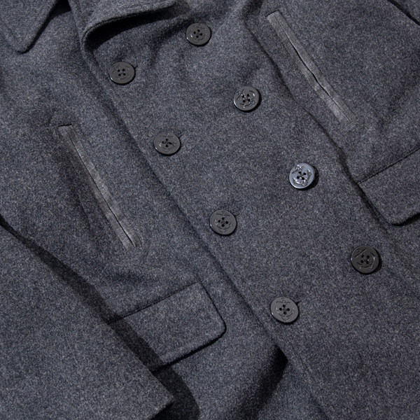 FIDELITY × BLUE BLUE 10BUTTON P-COAT | BLUE BLUE | ブルーブルー