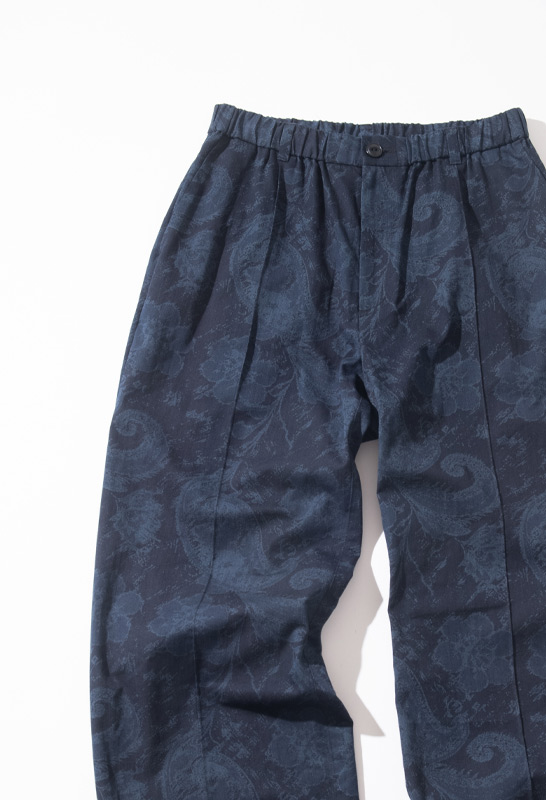 インディゴナイロンサテン ツジガハナドローパンツ | BLUE BLUE JAPAN | ブルーブルー ジャパン