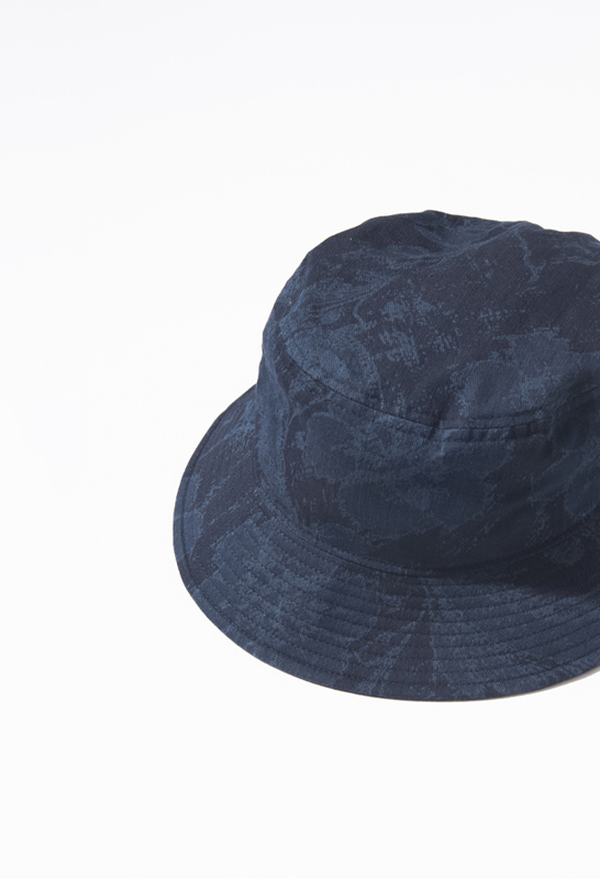 hana　インディゴ24 INDIGO NYLON SATIN TUJI GA HANA SERIES | BLUE BLUE JAPAN