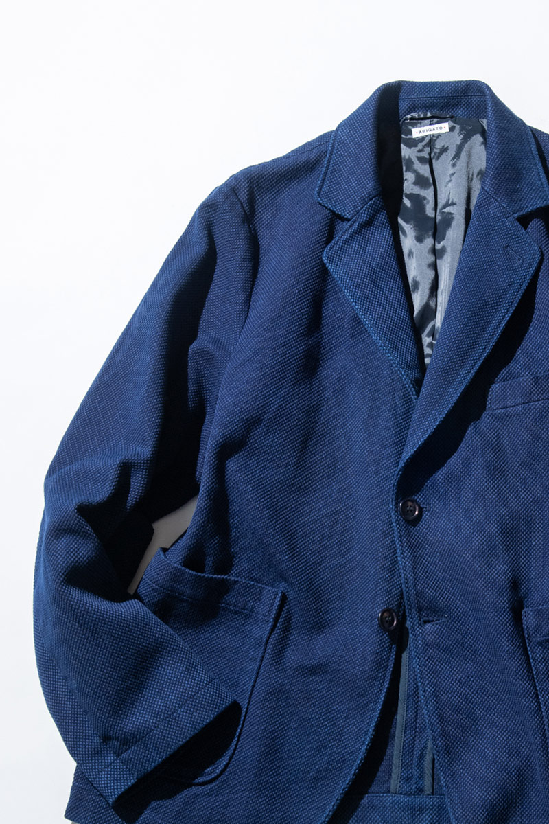 ゲリラ値下げBLUE BLUE 本藍刺子セットアップインディゴブルー NIJYUORI SASHIKO SERIES｜BLUE BLUE JAPAN | ハリウッドランチ