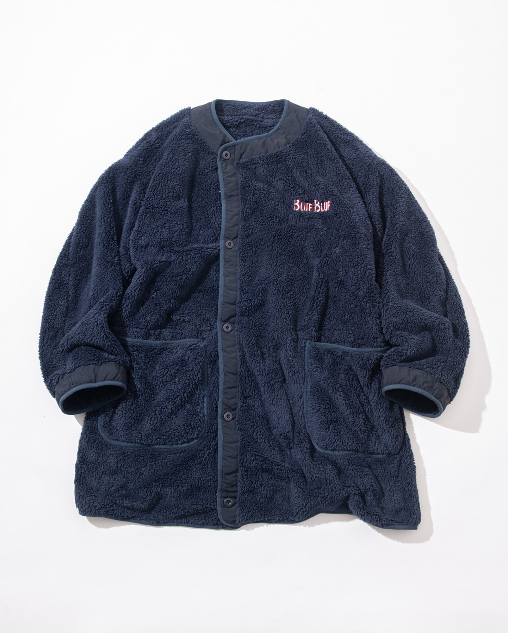 GYMMASTER × BLUE BLUE FLEECE LINER JACKET　シルエット | BLUE BLUE | ブルーブルー
