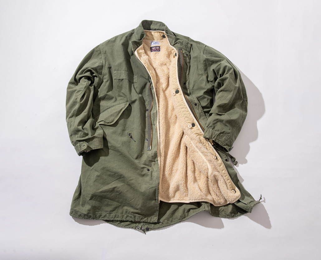 GYMMASTER × BLUE BLUE FLEECE LINER JACKET　エクスクルーシブ | BLUE BLUE | ブルーブルー