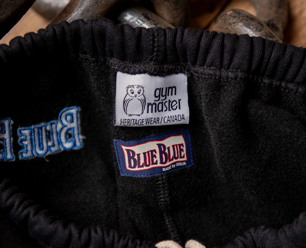 FLEECE LINING SWEAT PANTS | BLUE BLUE | ブルーブルー