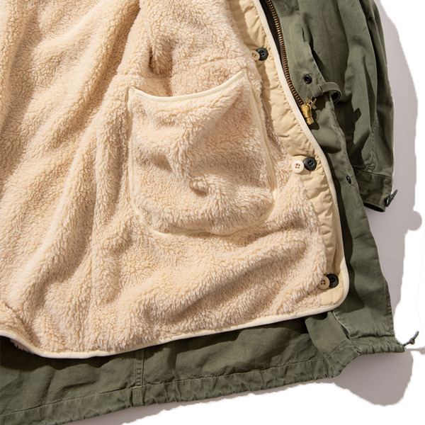 GYMMASTER × BLUE BLUE FLEECE LINER JACKET | BLUE BLUE | ブルーブルー