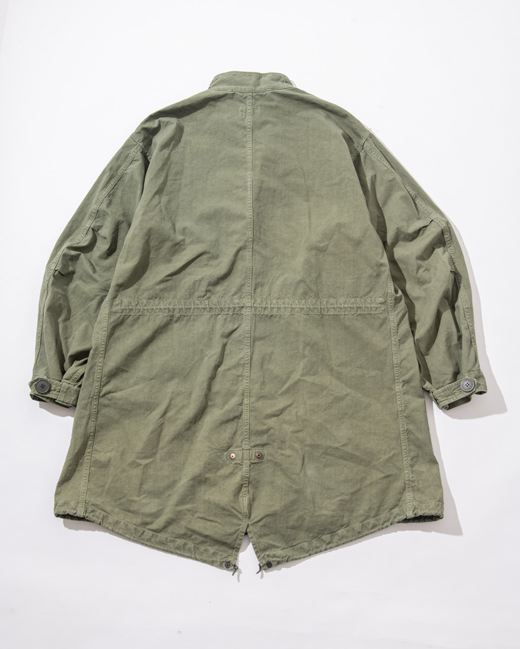 VINTAGE TUSSAR FISHTAIL COAT | BLUE BLUE | ブルーブルー