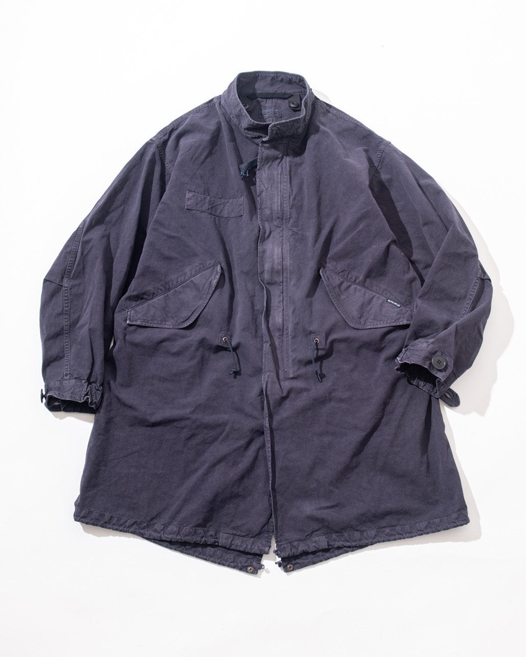 VINTAGE TUSSAR FISHTAIL COAT | BLUE BLUE | ブルーブルー