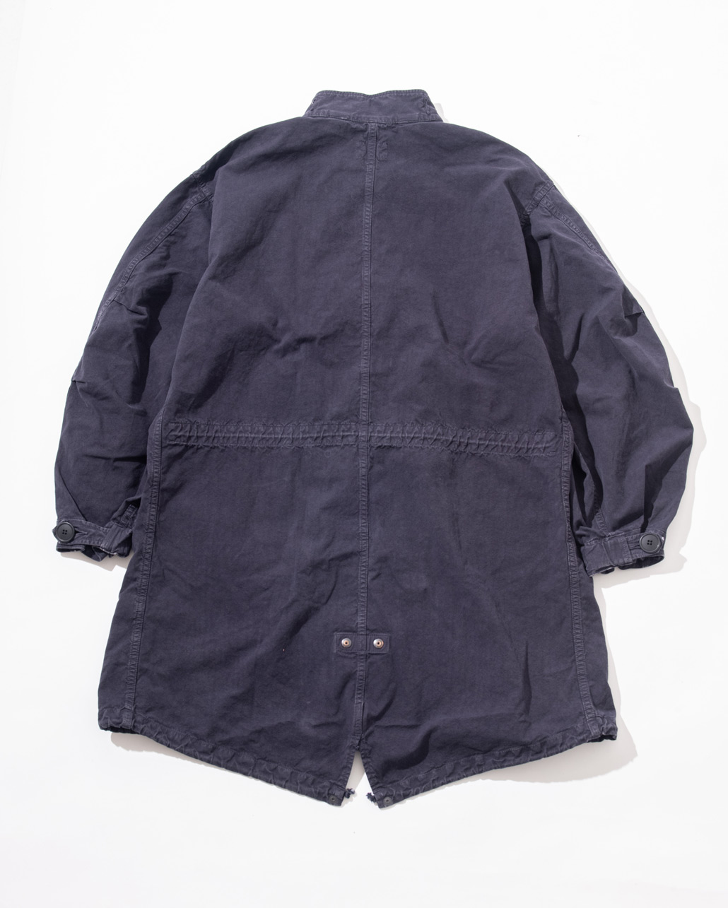 VINTAGE TUSSAR FISHTAIL COAT | BLUE BLUE | ブルーブルー