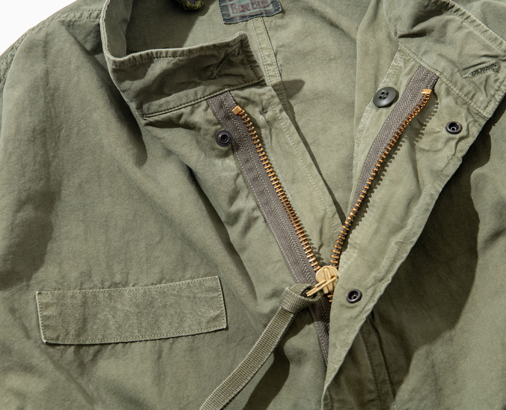 VINTAGE TUSSAR FISHTAIL COAT | BLUE BLUE | ブルーブルー