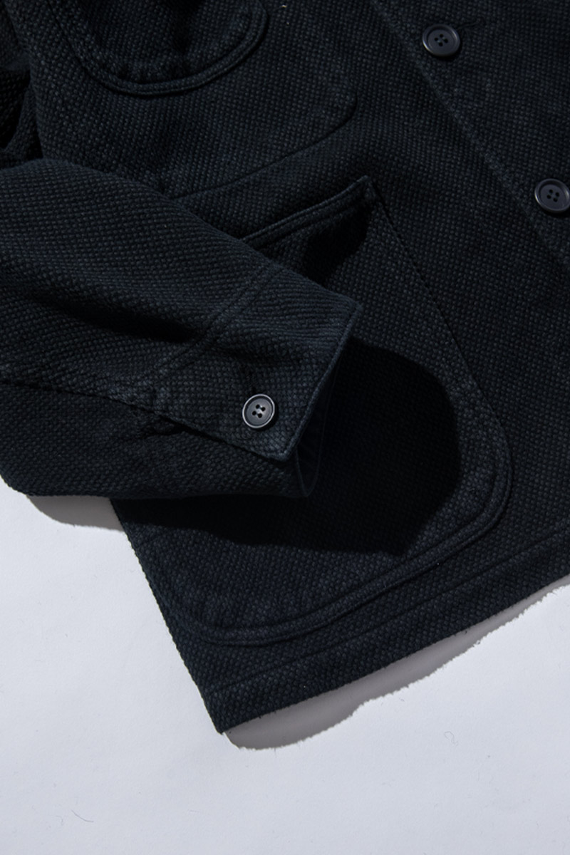 ニジュウオリサシコ ダークブラック カバーオール