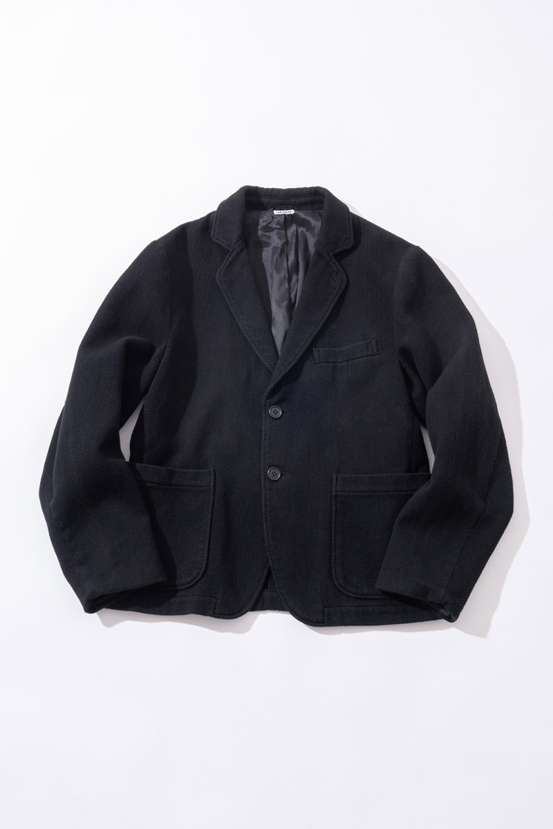 ニジュウオリサシコ ダークブラック テーラードジャケット