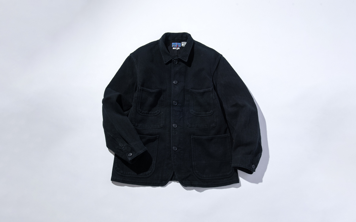 ニジュウオリサシコ ダークブラック カバーオール