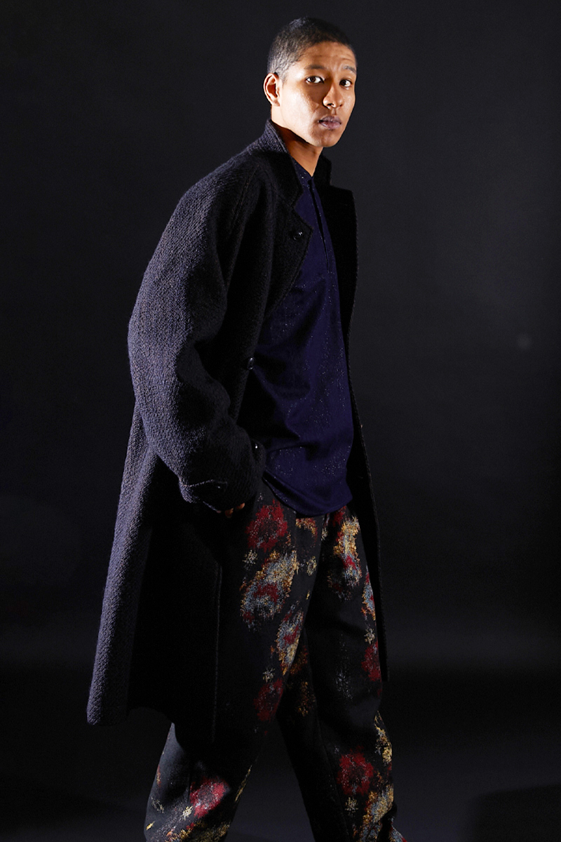 ROVING TWEED CHESTER COAT｜BLUE BLUE JAPAN | ハリウッドランチ