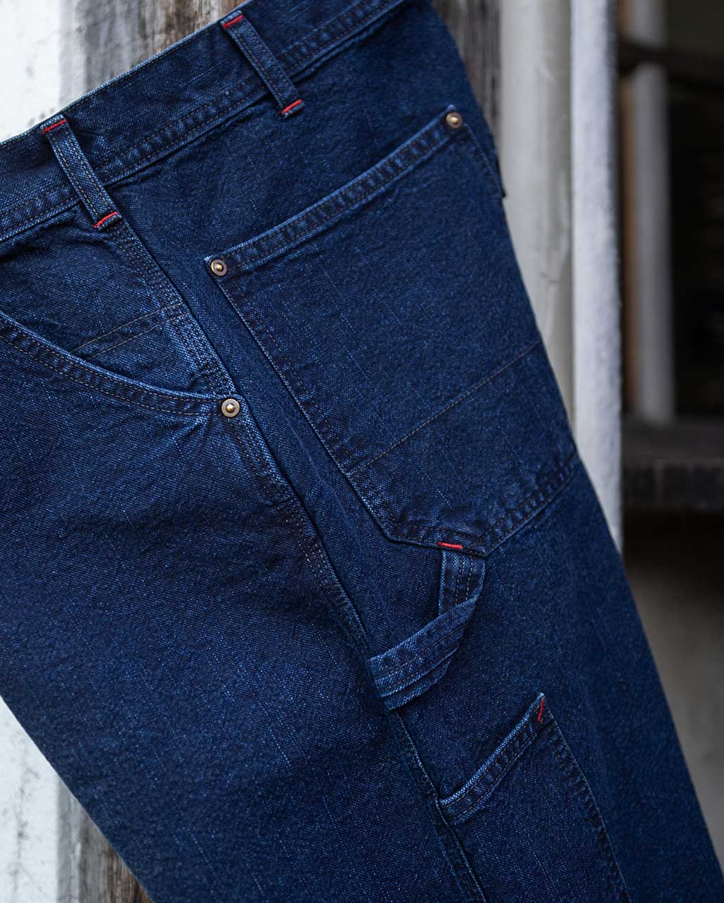 VINTAGE TUSSAR FISHTAIL COAT | BLUE BLUE | ブルーブルー