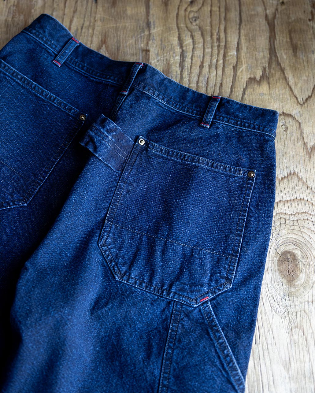 VINTAGE TUSSAR FISHTAIL COAT | BLUE BLUE | ブルーブルー