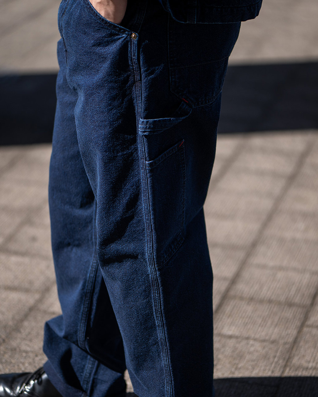 VINTAGE TUSSAR FISHTAIL COAT | BLUE BLUE | ブルーブルー