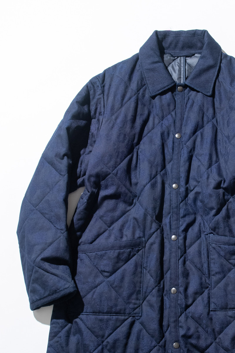 インディゴツジガハナ キルティングコート | BLUE BLUE JAPAN | ブルーブルー ジャパン