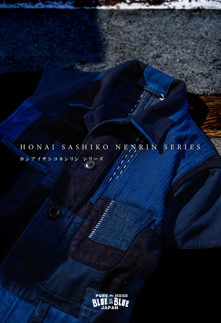 HONAI SASHIKO NENRIN SERIES｜BLUE BLUE JAPAN | ハリウッドランチマーケット公式通販 | 聖林公司