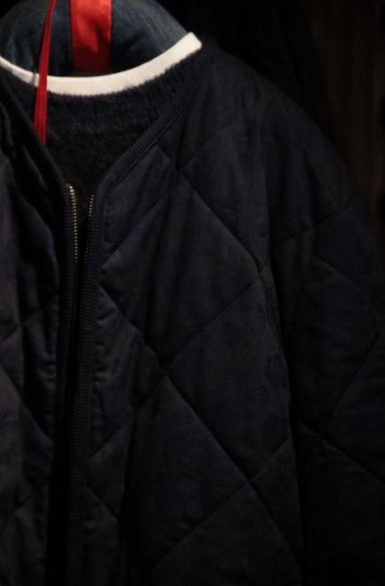 【超希少】ブルーブルー ウールアンゴラ ハンティングジャケット Lサイズ 中綿 BLUE BLUE JAPAN 2025FW OUTER SELECTION | BLUE BLUE JAPAN | ブルー