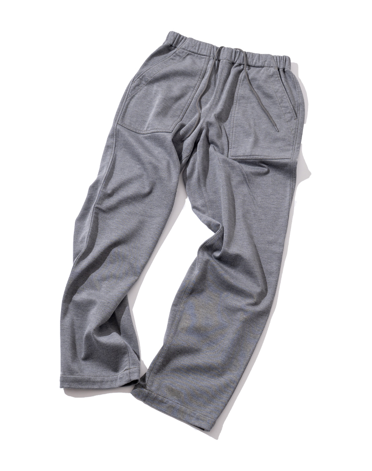 フリースライニングツイルジャージ ワークトラウザーズ | BLUE BLUE | ブルーブルー