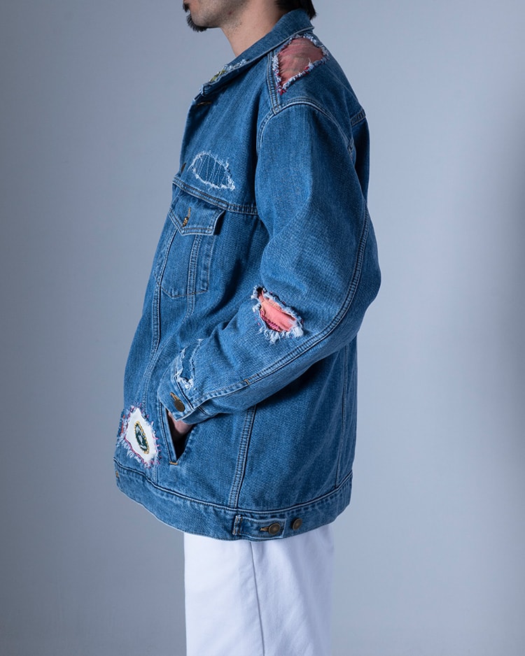 ウォーンアウトデニム トラッカージャケット