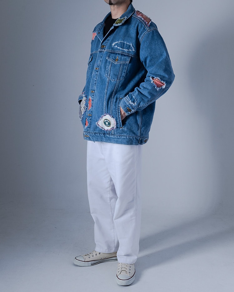 ウォーンアウトデニム トラッカージャケット