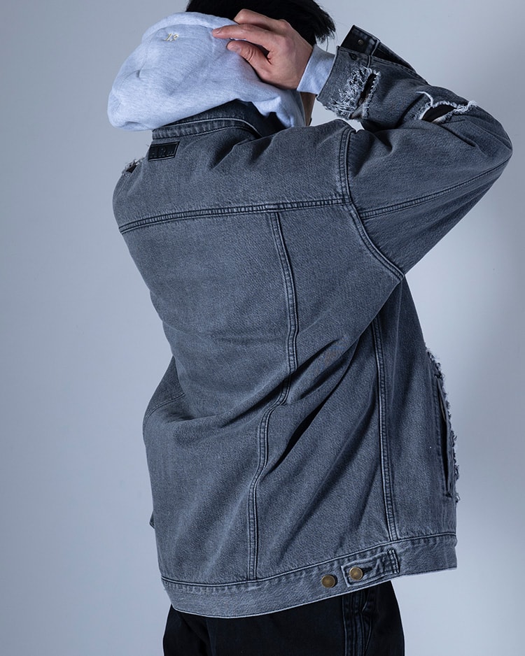ウォーンアウトデニム トラッカージャケット