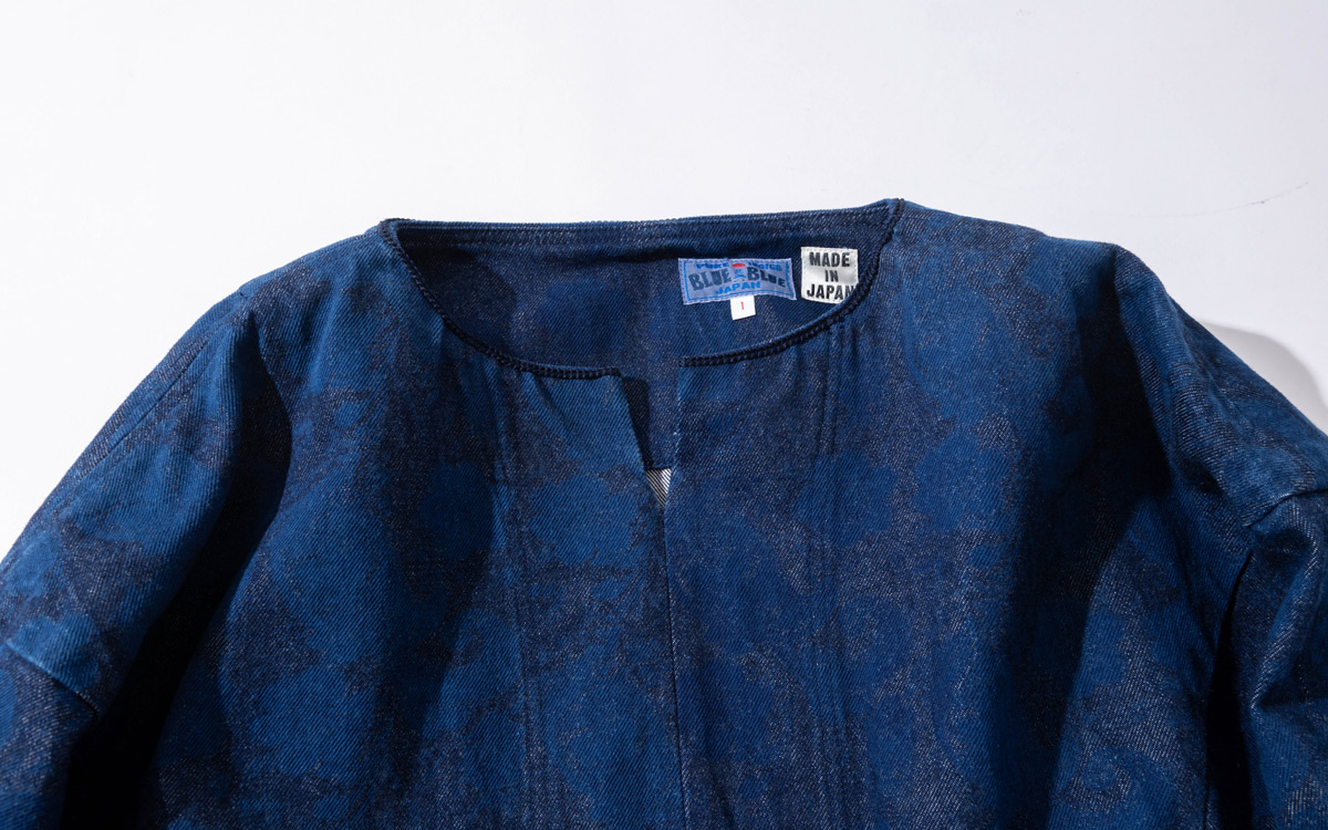 チャクバツデニム ツジガハナ プルワンピース