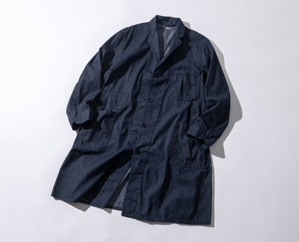 ワックスライトデニムワークコート | BLUE BLUE | ブルーブルー
